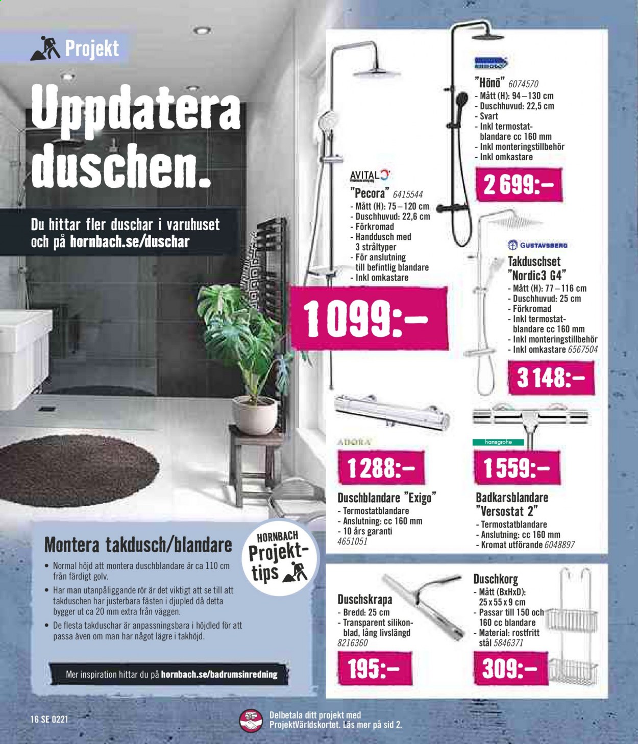 Hornbach reklamblad - 5/2 2021 - 25/2 2021.