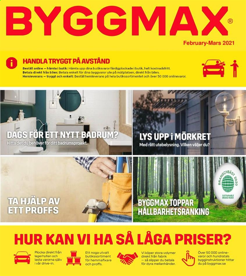 ByggMax reklamblad.