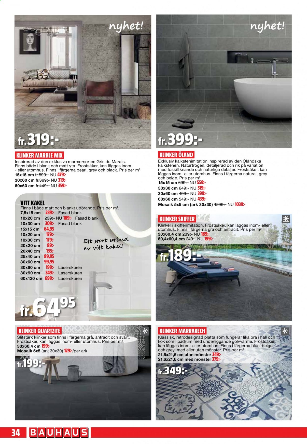 Bauhaus reklamblad - 22/3 2021 - 11/4 2021.