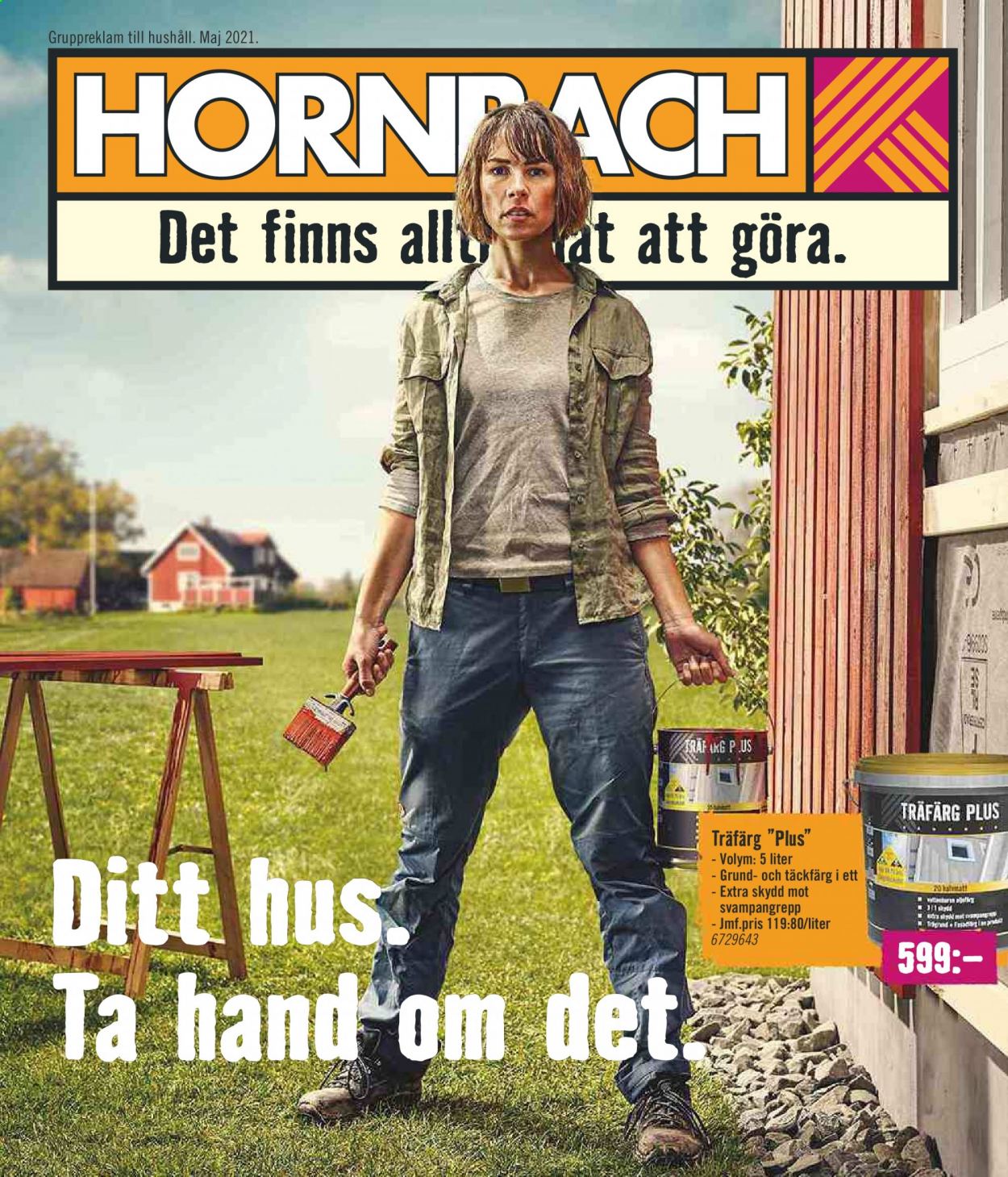 Hornbach reklamblad - 23/4 2021 - 31/5 2021.