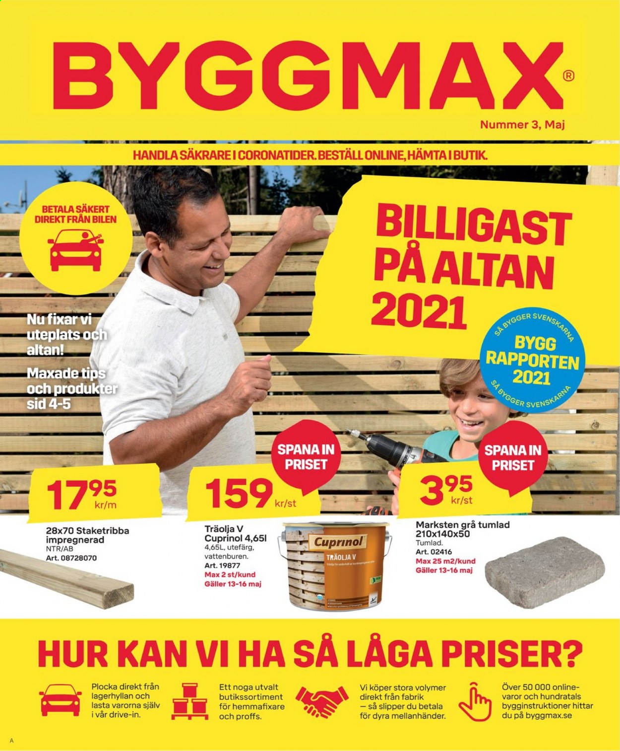 ByggMax reklamblad - 7/5 2021 - 21/5 2021.