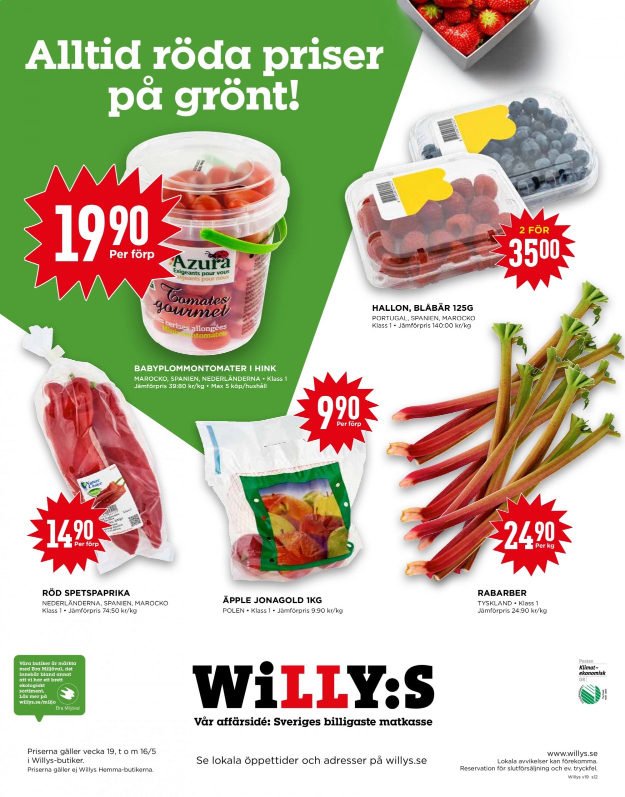 Willys reklamblad - 10/5 2021 - 16/5 2021.