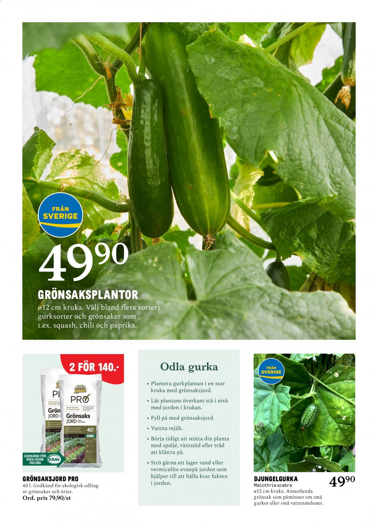 Blomsterlandet reklamblad - 17/5 2021 - 23/5 2021.