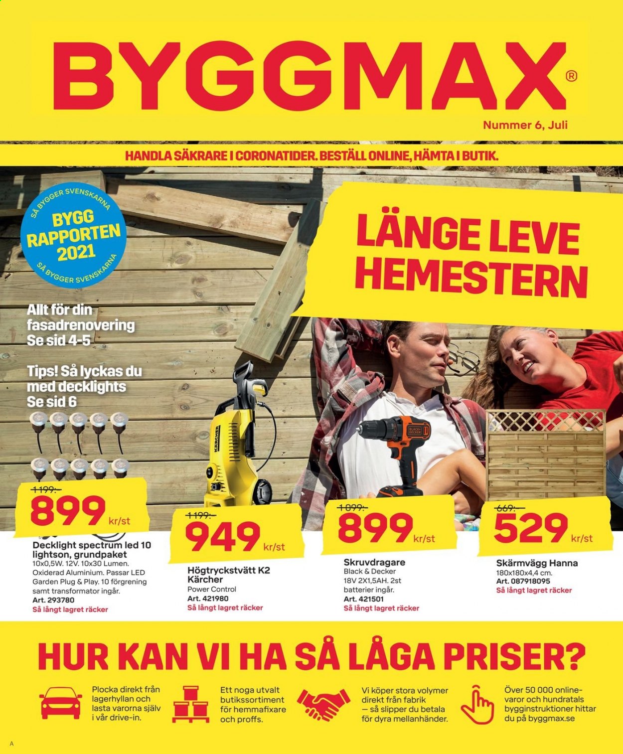 ByggMax reklamblad - 9/7 2021 - 22/7 2021.