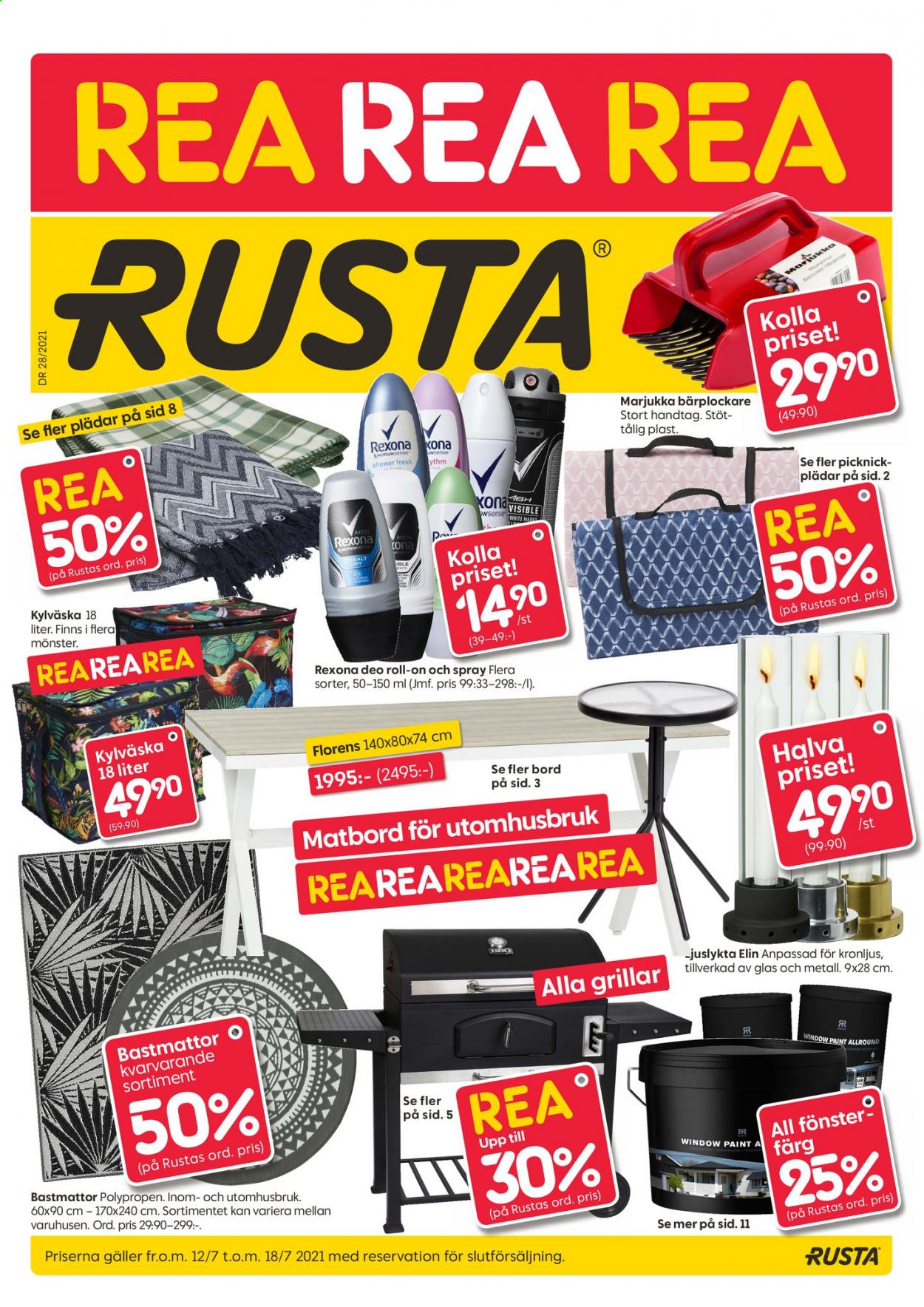 Rusta reklamblad - 12/7 2021 - 18/7 2021.