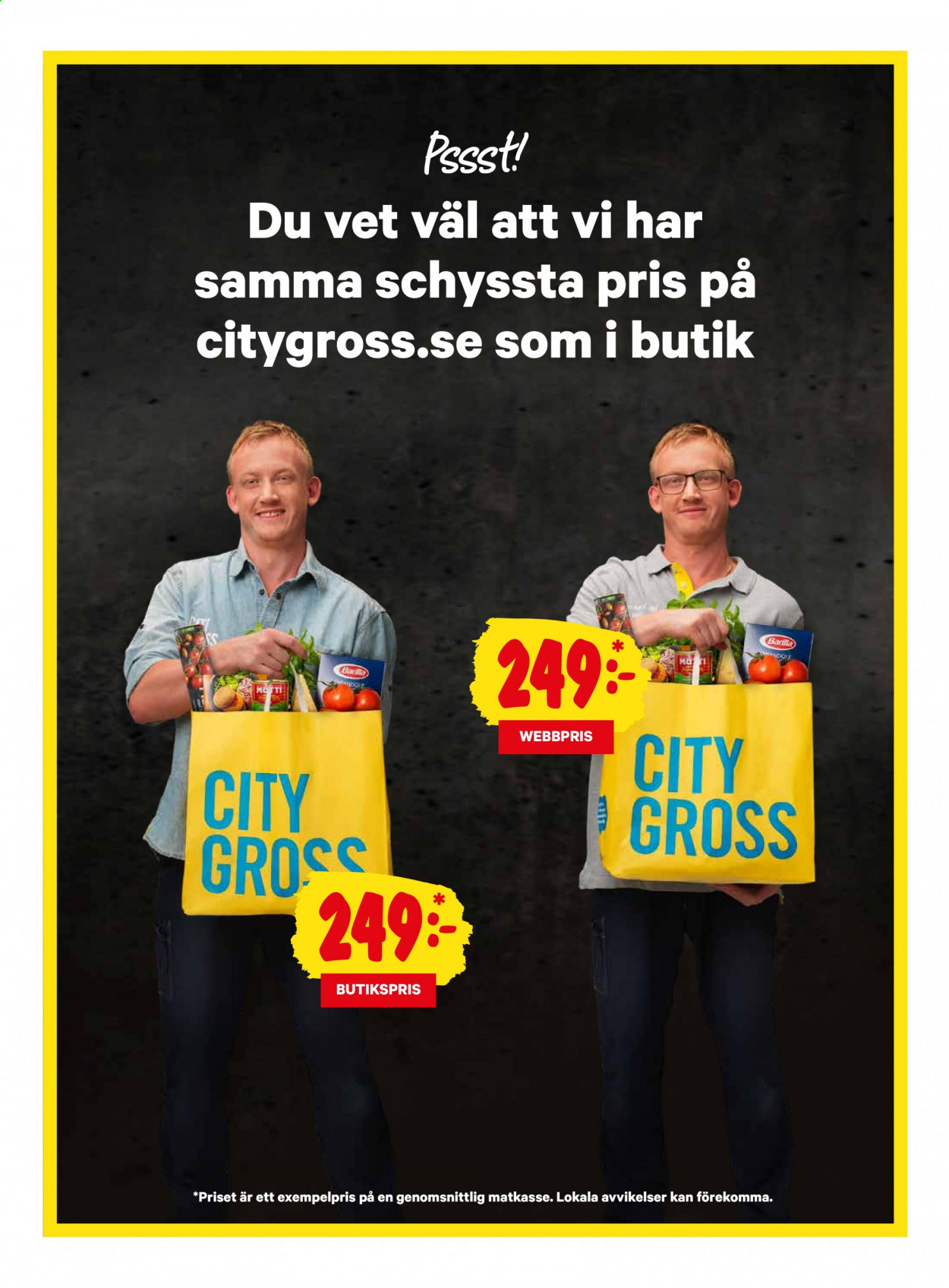 City Gross reklamblad - 23/8 2021 - 29/8 2021.