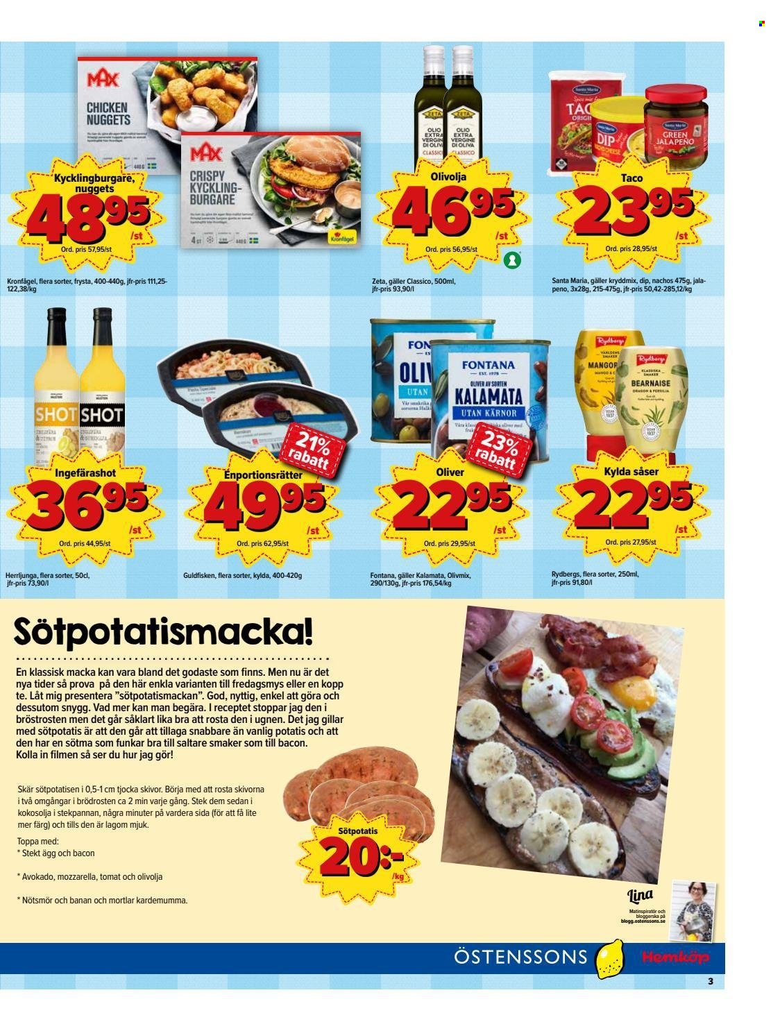 Östenssons reklamblad - 25/10 2021 - 31/10 2021.