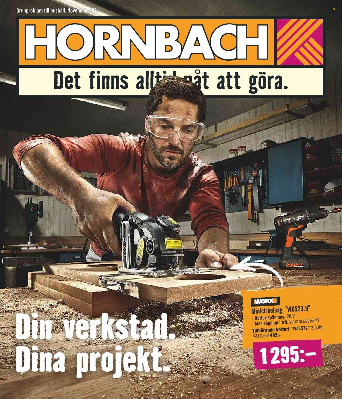 Hornbach reklamblad - 29/10 2021 - 24/11 2021.