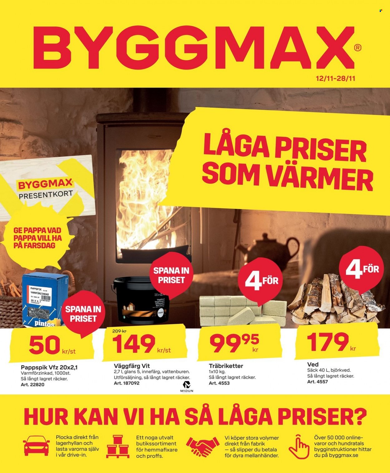 ByggMax reklamblad - 12/11 2021 - 28/11 2021.