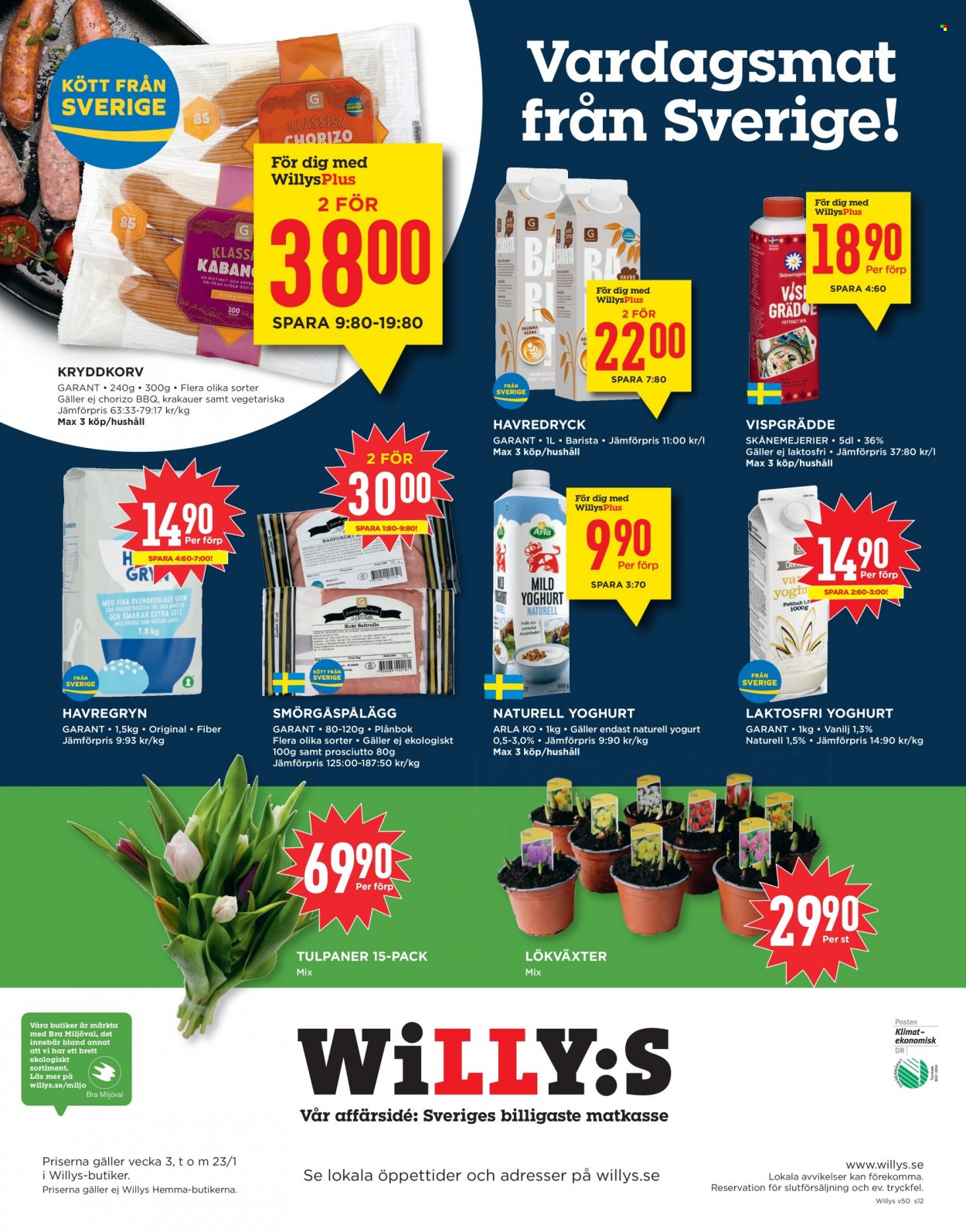 Willys reklamblad - 17/1 2022 - 23/1 2022.
