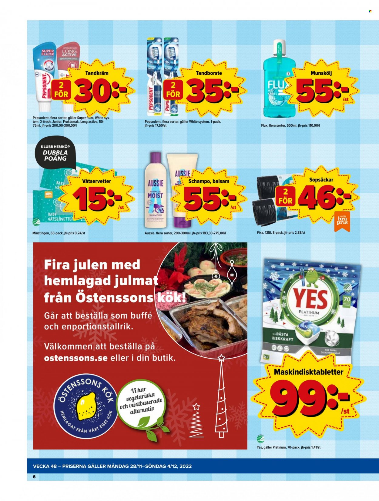 Östenssons reklamblad - 28/11 2022 - 4/12 2022.