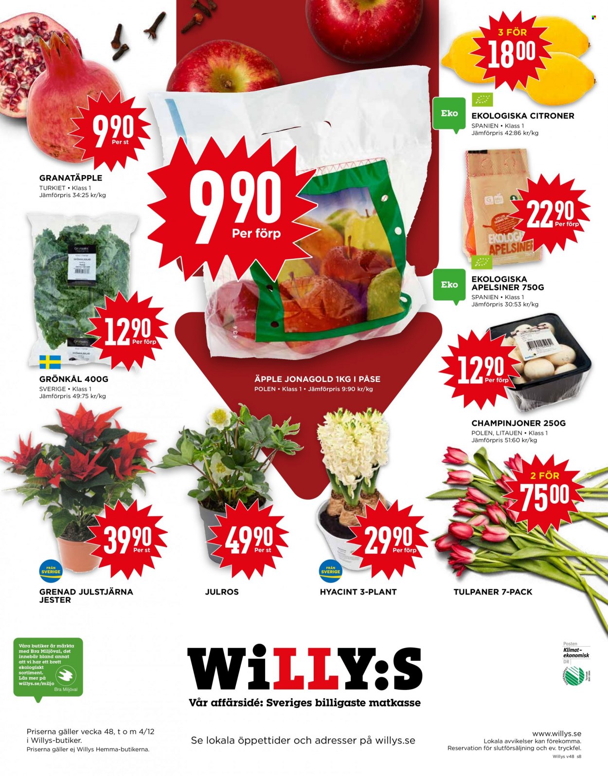 Willys reklamblad - 28/11 2022 - 4/12 2022.