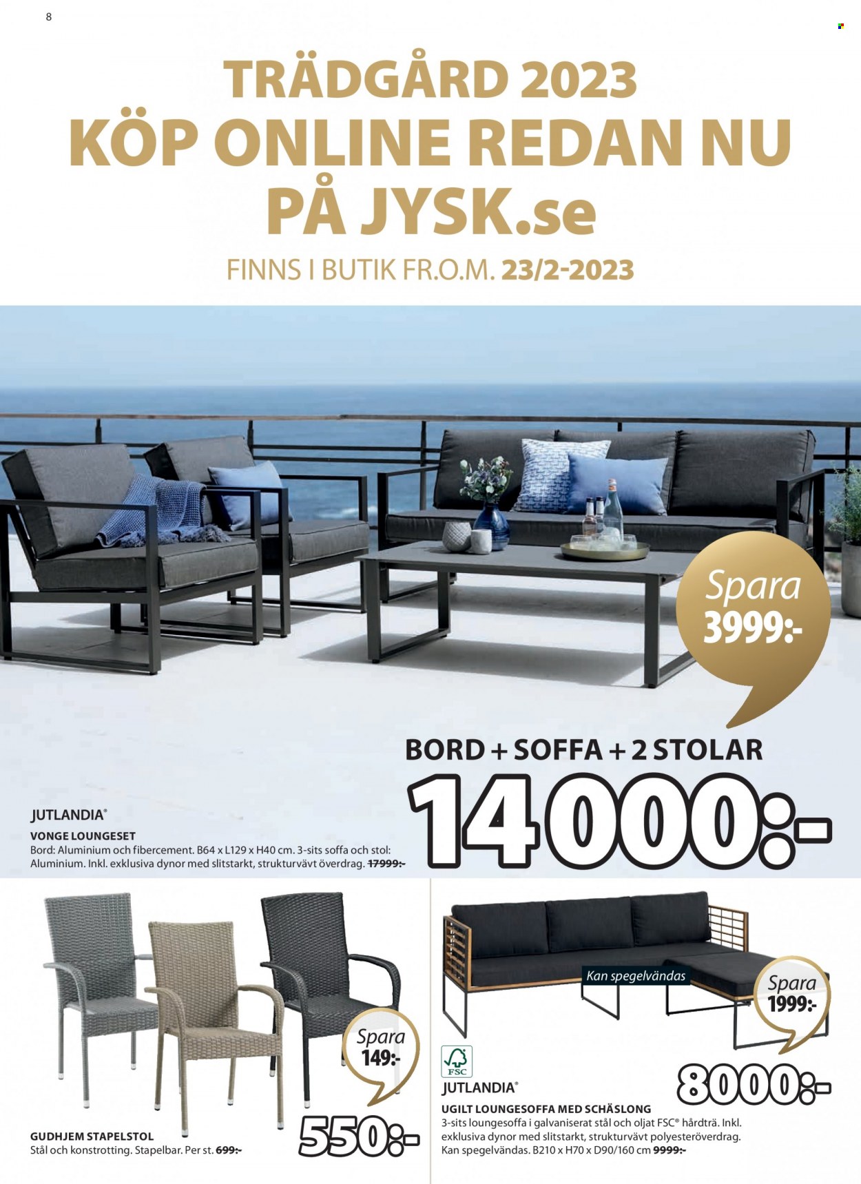 JYSK reklamblad - 6/2 2023 - 19/2 2023.