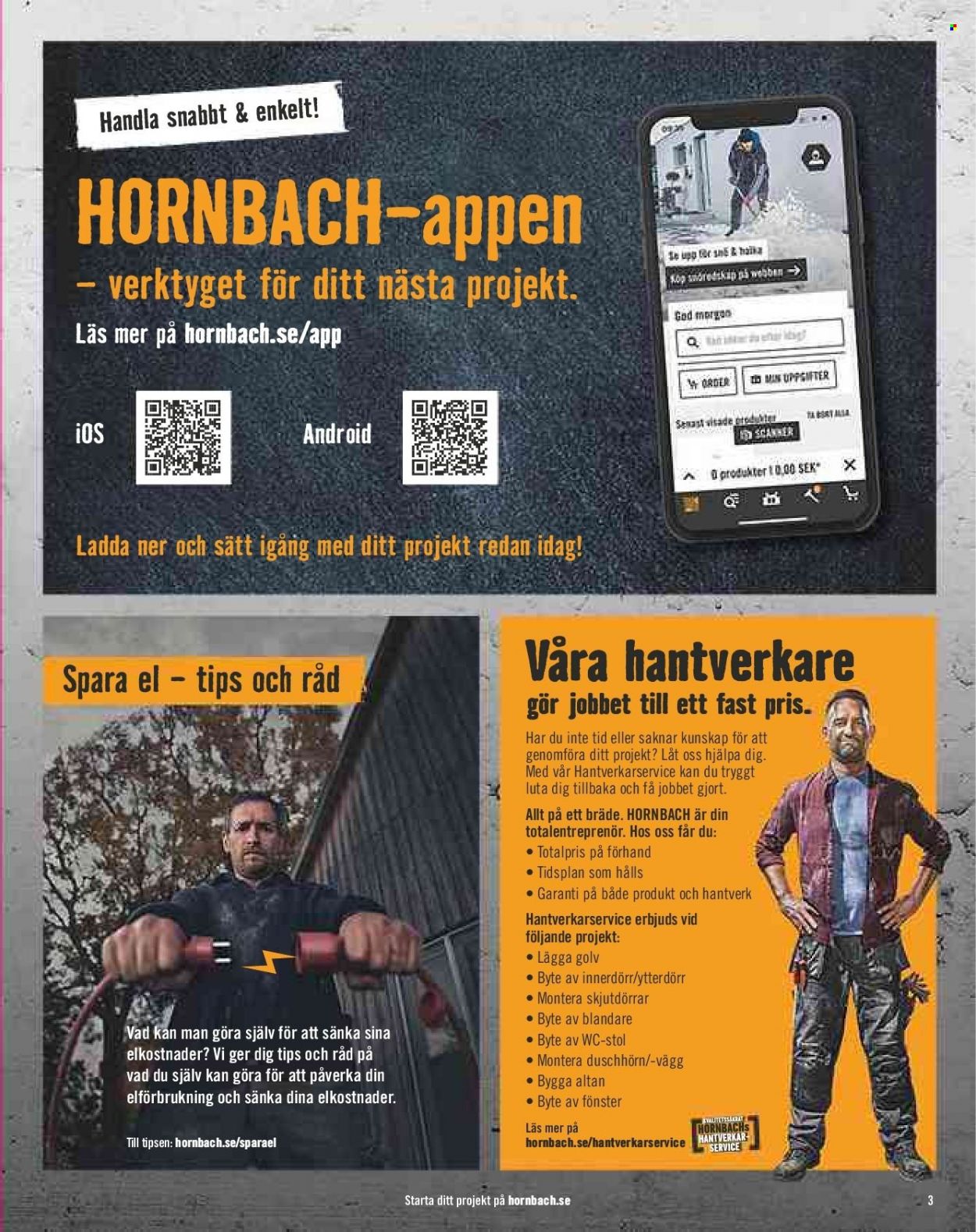 Hornbach reklamblad - 1/3 2023 - 29/3 2023.