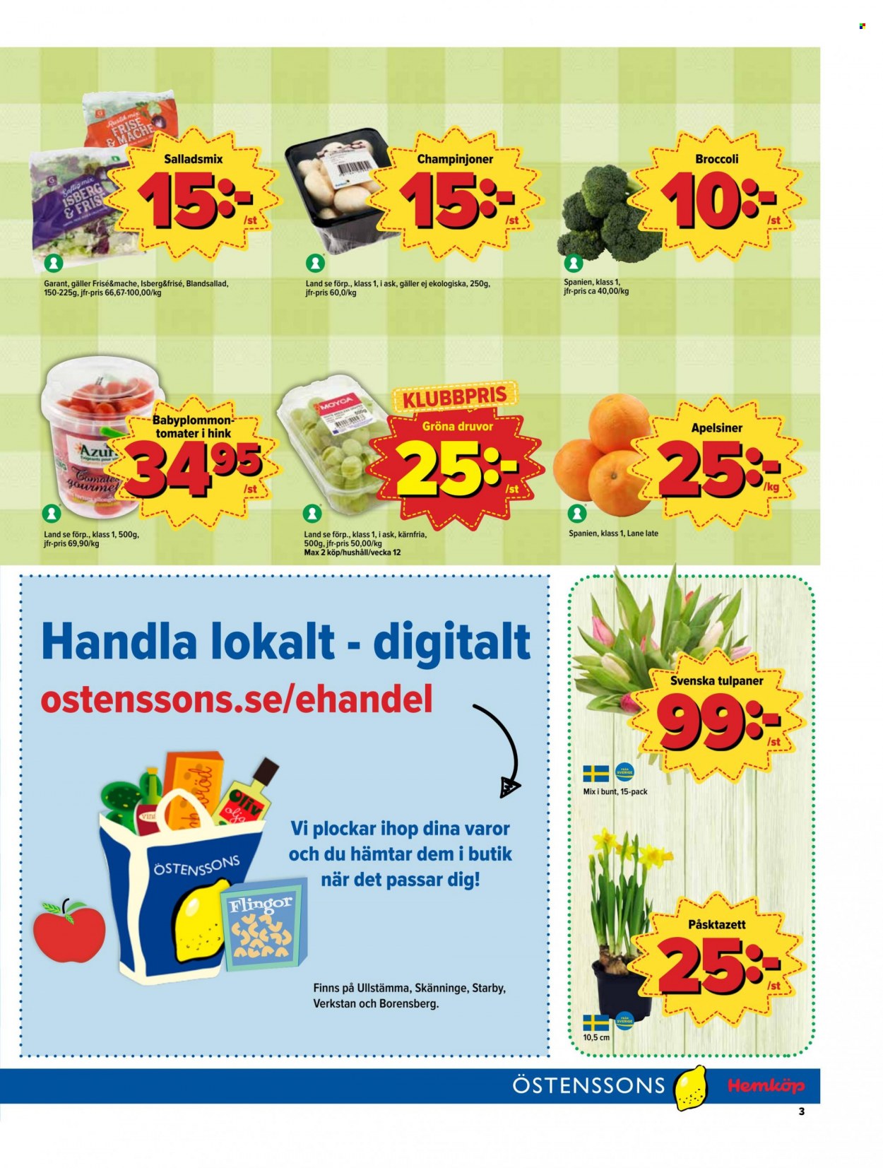 Östenssons reklamblad - 20/3 2023 - 26/3 2023.