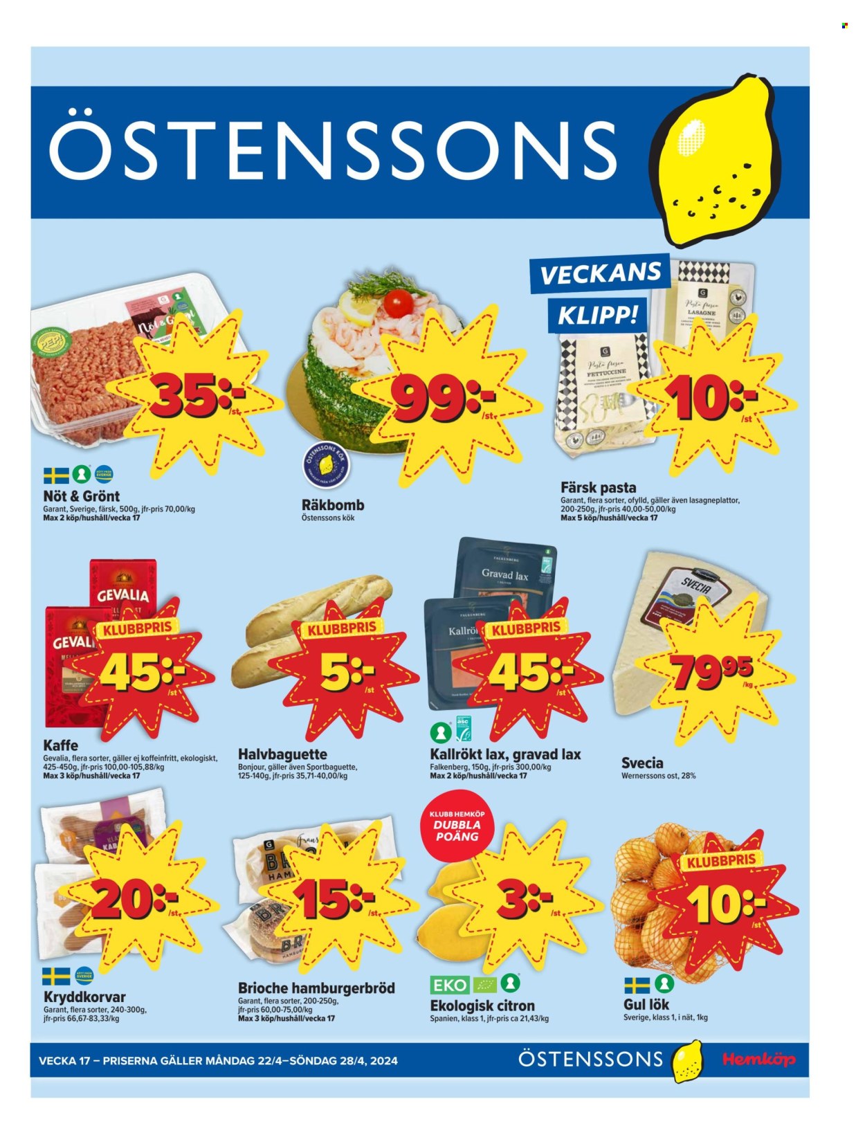 Östenssons reklamblad - 22/4 2024 - 28/4 2024.