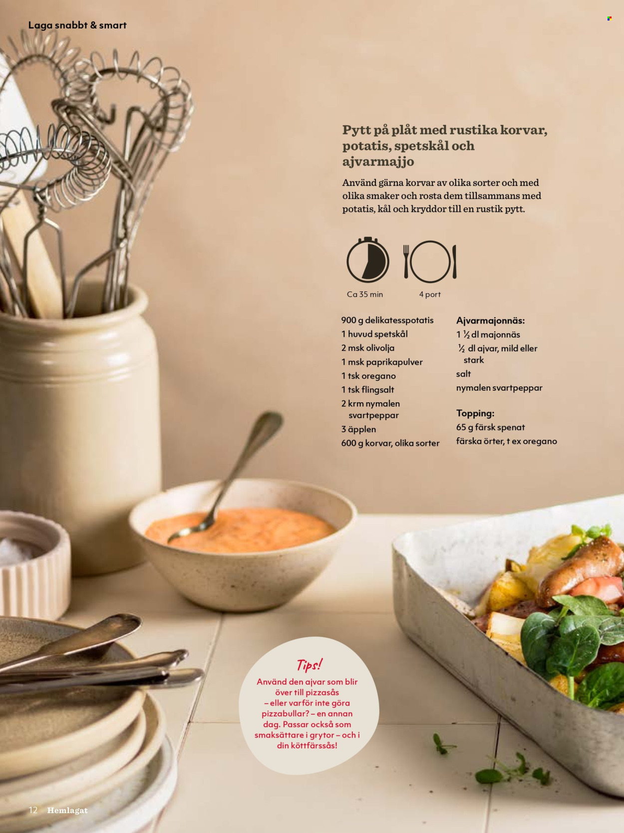 Hemköp reklamblad.