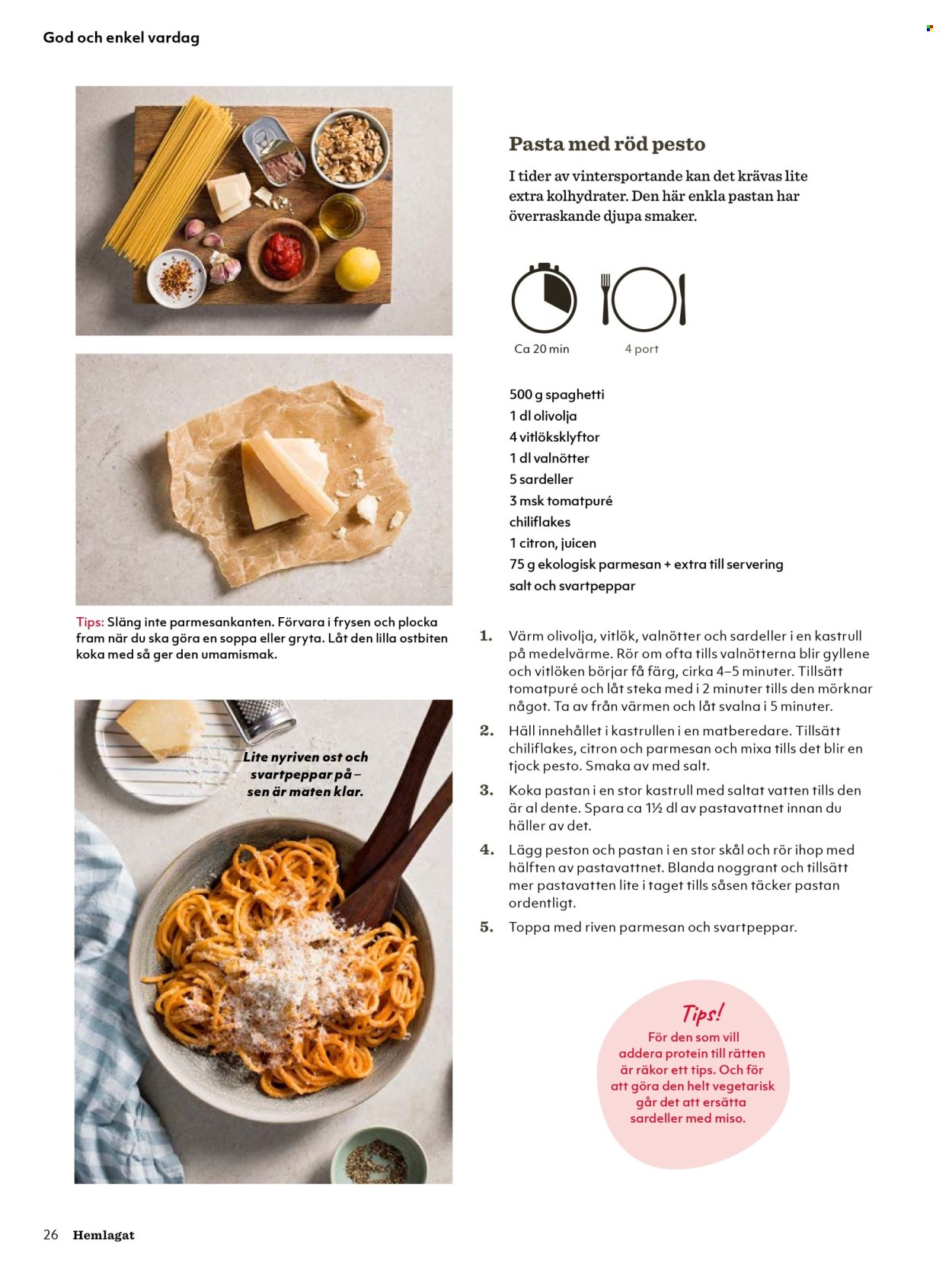 Hemköp reklamblad.