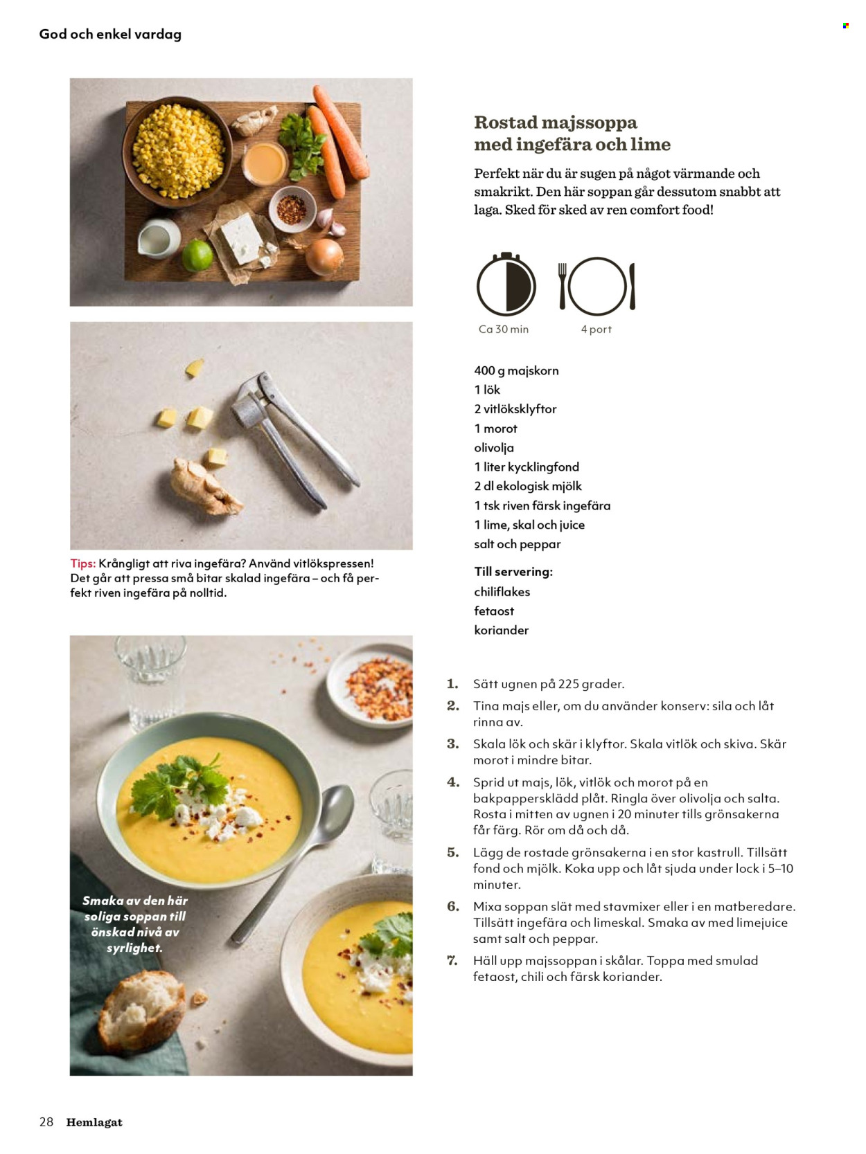 Hemköp reklamblad.