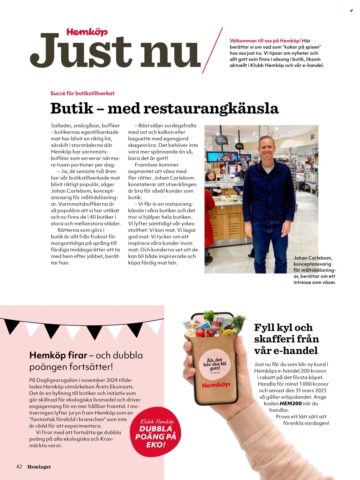 Hemköp reklamblad.